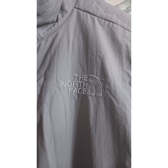 The North Face Medium Blue Grey Denali Fleece Outdoor Casual School Zip Jacket - Picture 3 of 8